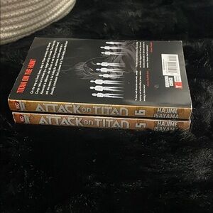 Attack on Titan Volumes 5 & 6 Manga Set